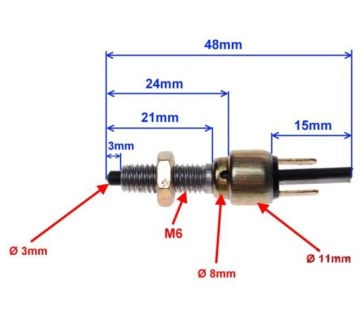 ДАТЧИК СТОП-ТОРМОЗА ПЕРЕДНИЙ SIMSON MZ 3X АВТОМАТИЧЕСКИЙ