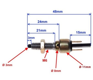 ДАТЧИК СТОП-ТОРМОЗА ПЕРЕДНИЙ SIMSON MZ ETZ АВТОМАТИЧЕСКИЙ
