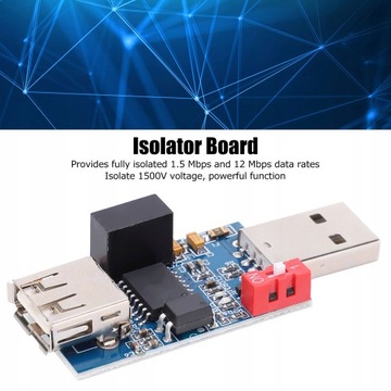 Модуль USB-изолятора Защитная плата USB-разъема