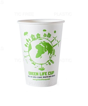 KUBKI PAPIEROWE KUBEK PAPIEROWY 0% PLASTIK 180ml BEZ OPŁAT (100!) RED PLAST