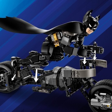 LEGO DC BATMAN 76273 BATMAN PEGARINE для строительства и батареи