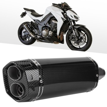 Двойная выхлопная труба с наконечником глушителя