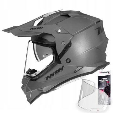 NOX N312 KASK CROSS MOTOCYKLOWY SZYBA + PINLOCK XL