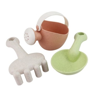 Набор песка WOOPIE GREEN с катушкой и лейкой 10 шт. БИОРАЗЛАГАЕМЫЙ