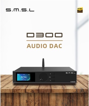 SMSL D300 усовершенствованный ЦАП PCM768 кГц DSD512 Bluetooth
