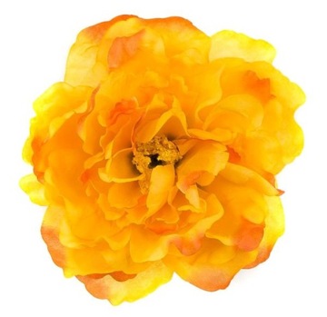 Peonia główka wyrobowa Kwiat Yellow/Orange