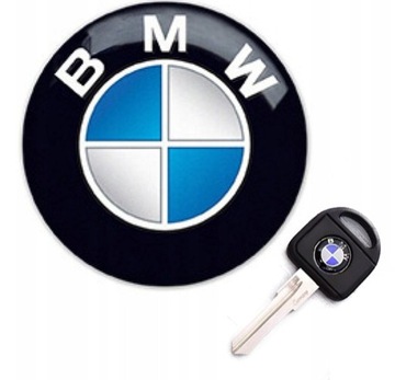 ZNACZEK EMBLEMAT ALUMINIUM BMW 14mm