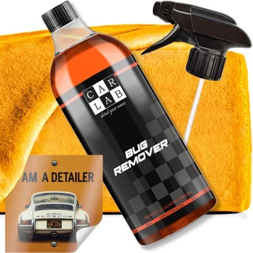 CARLAB BUG REMOVER PŁYN 1L - ŚRODEK DO USUWANIA OWADOW Z SAMOCHODU AUTA