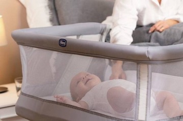 ŁÓŻECZKO DOSTAWNE TURYSTYCZNE SKŁADANA DOSTAWKA CHICCO