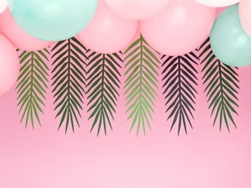 Girlanda Aloha Liście Tropikalne Hawaje, 1,25m