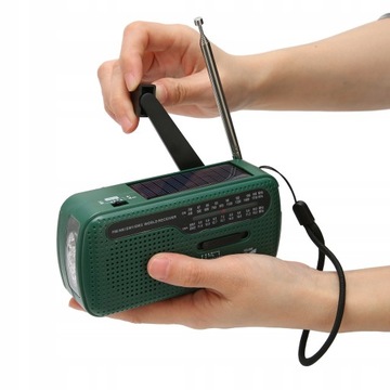 СОЛНЕЧНЫЙ ФОНАРЬ АВАРИЙНОГО FM С РУЧНОЙ РУЧКОЙ