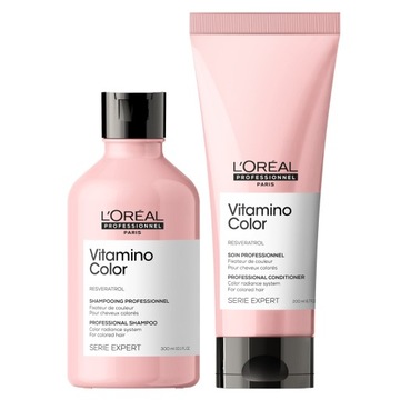 Loreal Vitamino Color zestaw Szampon Odżywka