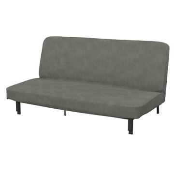 NYHAMN Pokrycie 3-os sofy rozkł , Velvet Grey