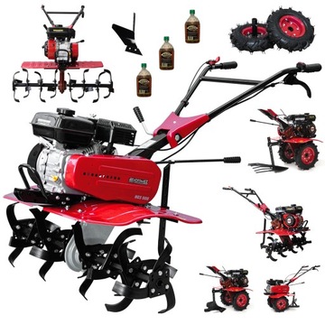 HORTMASZ БЕНЗИНОВАЯ ПУШКА БАШНЯ 7 Л.С. ПЛУГ 100 см