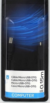 Адаптер MICRO USB B USB A gn. OTG на ходу CRF