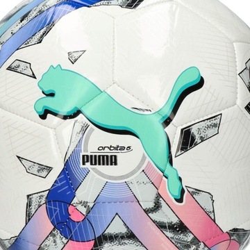 Piłka nożna PUMA Orbita 6 MS treningowa 5+ gratis igła do pompowania piłek