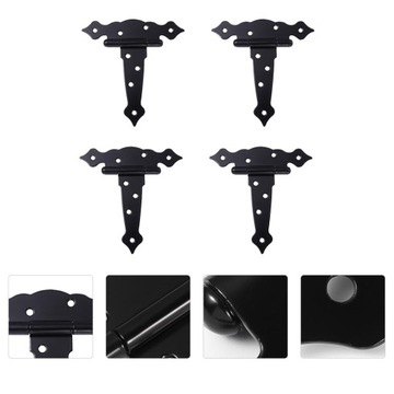 Фурнитура для дверей сарая с петлями для гардероба 4 шт.