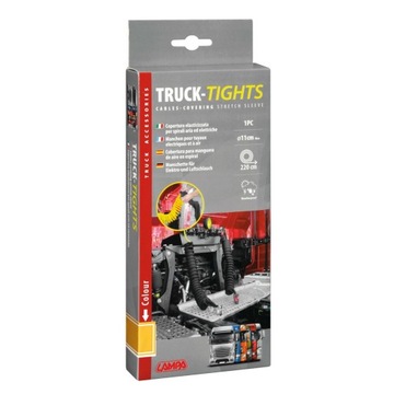 КРЫШКА СПИРАЛЬНЫХ КАБЕЛЕЙ TIR, ЖЕЛТЫЙ ПРИЦЕП