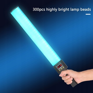 Andoer 20W Kolorowe ręczne światło RGB Wand Stick