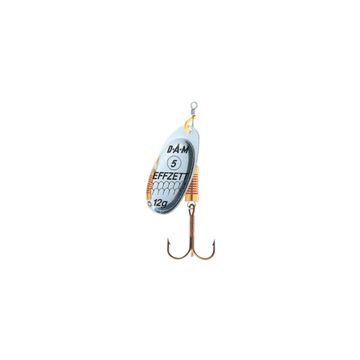 BŁYSTKA OBROTOWA DAM EFFZETT STANDARD SILVER/SREBRNY #4 10g
