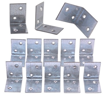 Kątownik stalowy łącznik 30 x 30 x 25 mm 10 szt