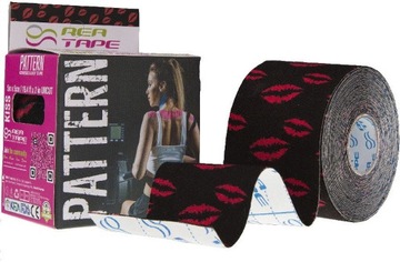 TAŚMA KINEZJOLOGICZNA PATTERN 5CMX5M REA TAPE USTA