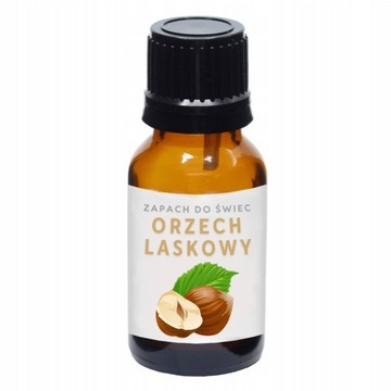 Zapach do świec sojowych wosku olejek zapachowy10ml ORZECH LASKOWY