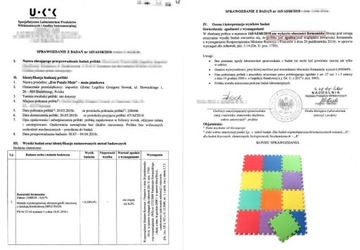 БОЛЬШОЙ КОВРИК ИЗ ПЕНЫ 116x116 ТОЛСТАЯ ПАЗЗЛ ИЗ ПЕНЫ