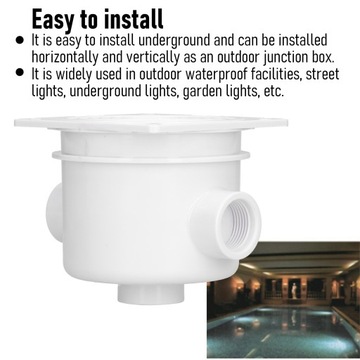 ПЫЛЕЗАЩИТНАЯ КОРОБКА ДЛЯ КАБЕЛЕЙ БАССЕЙНА