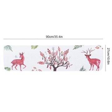 Телескопический дефлектор кондиционера 90х27см.