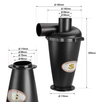 Сепаратор Пылесборник Циклонный фильтр Пылесос