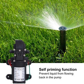 Мембранный насос давления 12 В 60 Вт