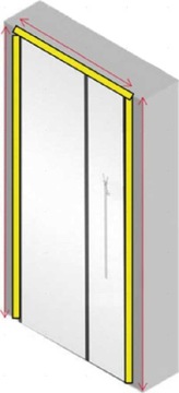 WELLTEC DS80 - ПРОКЛАДКА ДВЕРИ ДЛЯ КОНДИЦИОНЕРОВ