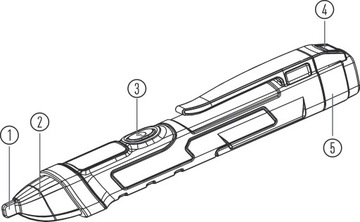 Тестер для пробирок Детектор НАПРЯЖЕНИЯ Детектор L ФАЗЫ