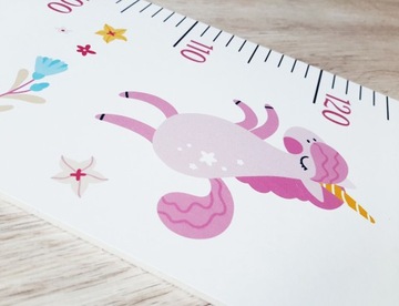 Таблица роста И я расту, девочка ЕДИНОРОГ