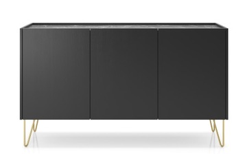 ШКАФ HARMONY K144 ЧЕРНЫЙ МОДЕРН