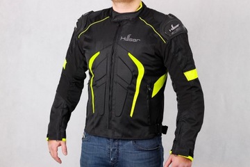 МОТОЦИКЛОВАЯ КУРТКА С ГОРБОМ HUSAR RAPID GP fluo