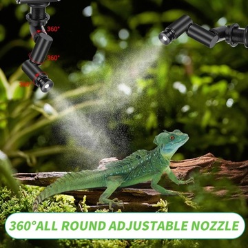 Увлажнитель с таймером и регулируемой на 360° форсункой.