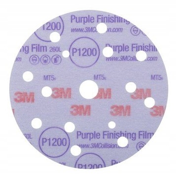 Krążki ścierne Hookit Purple260L 3M 51158 50 SZTUK