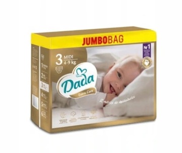 Подгузники Dada Extra Care Размер 4 82 шт.
