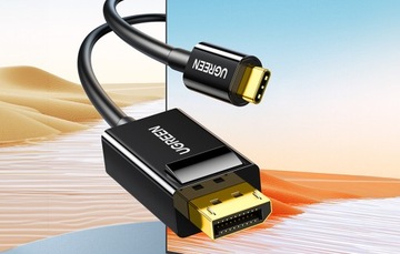 Кабель USB-C Display Port, 1,5 м, 4K, 60 Гц, 1080P, 240 Гц, черный, ЗЕЛЕНЫЙ