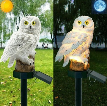 Светодиодный светильник SOLAR OWL (солнечный), декоративный IP65