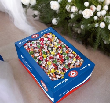 Cukierki Mini Pudrowe Ciut Ciut z Witaminą C 500 g Jedność 0,5 kg 500g