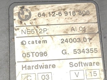 64126918806 JINÉ MODUL 3.0 D 150 2005 BMW X3 (E83)