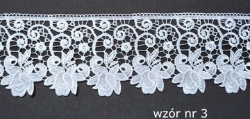 КРУЖЕВО ГИПУРА 15см для штор и скатертей ПО МЕТРАМ