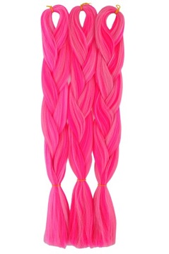 WŁOSY SYNTETYCZNE KOLOROWE WARKOCZYKI DRED M3.004