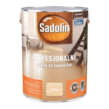 SADOLIN LAKIER DO PARKIETÓW POŁYSK 5L