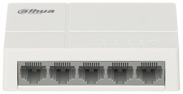 Switch Dahua DH-PFS3005-5ET-L 5 portów biały