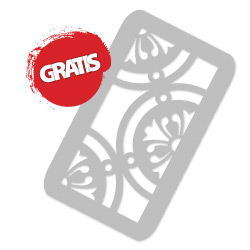 ШАБЛОН РАСКРАСКИ для плитки LAGOA 60х60см