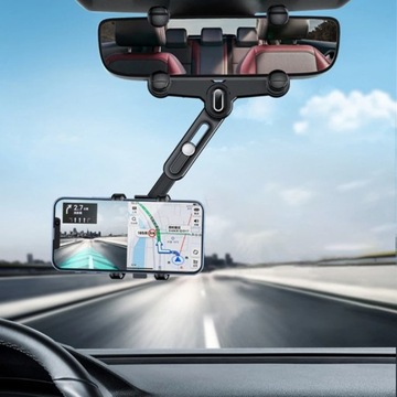 РЕГУЛИРУЕМЫЙ ДЕРЖАТЕЛЬ ТЕЛЕФОНА ДЛЯ ЗЕРКАЛА ЗАДНЕГО ВИДА